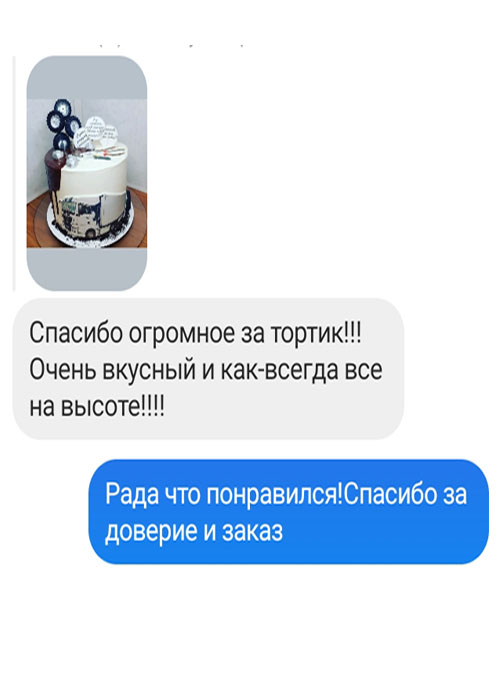 Відгук про тортик